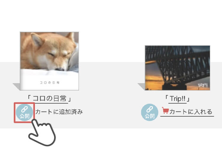 限定公開の手順